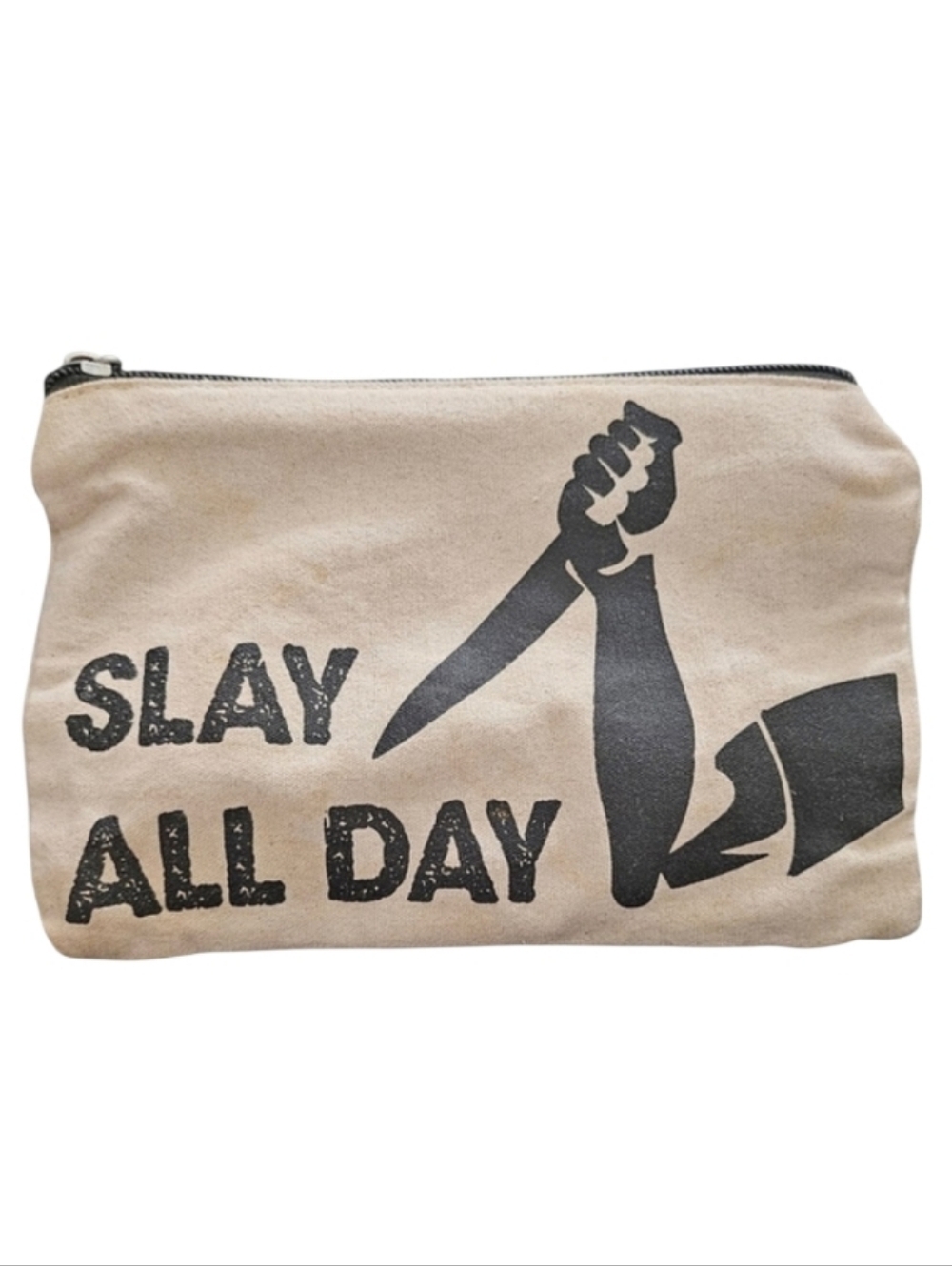 "SLAY ALL DAY" Cosmetic Pouch/Accessories Bag